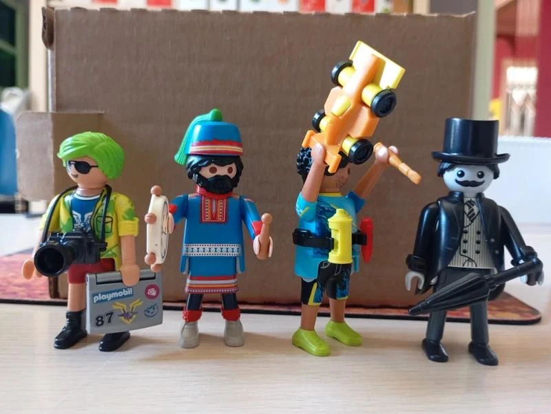Set de 4 Playmobil temática